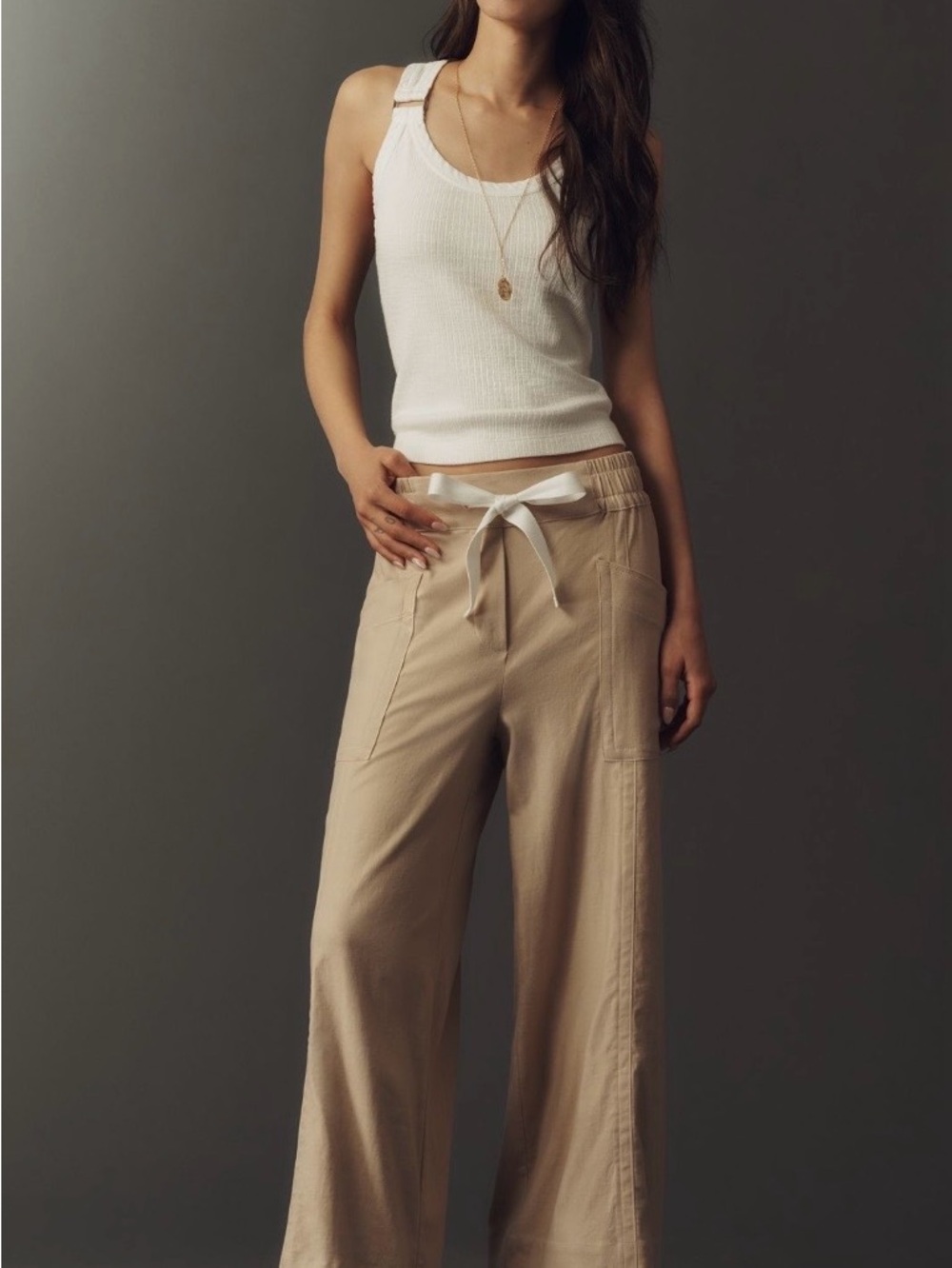 Maeve La Ponche Pull On Wide Leg Pants - Picture 6 of 7